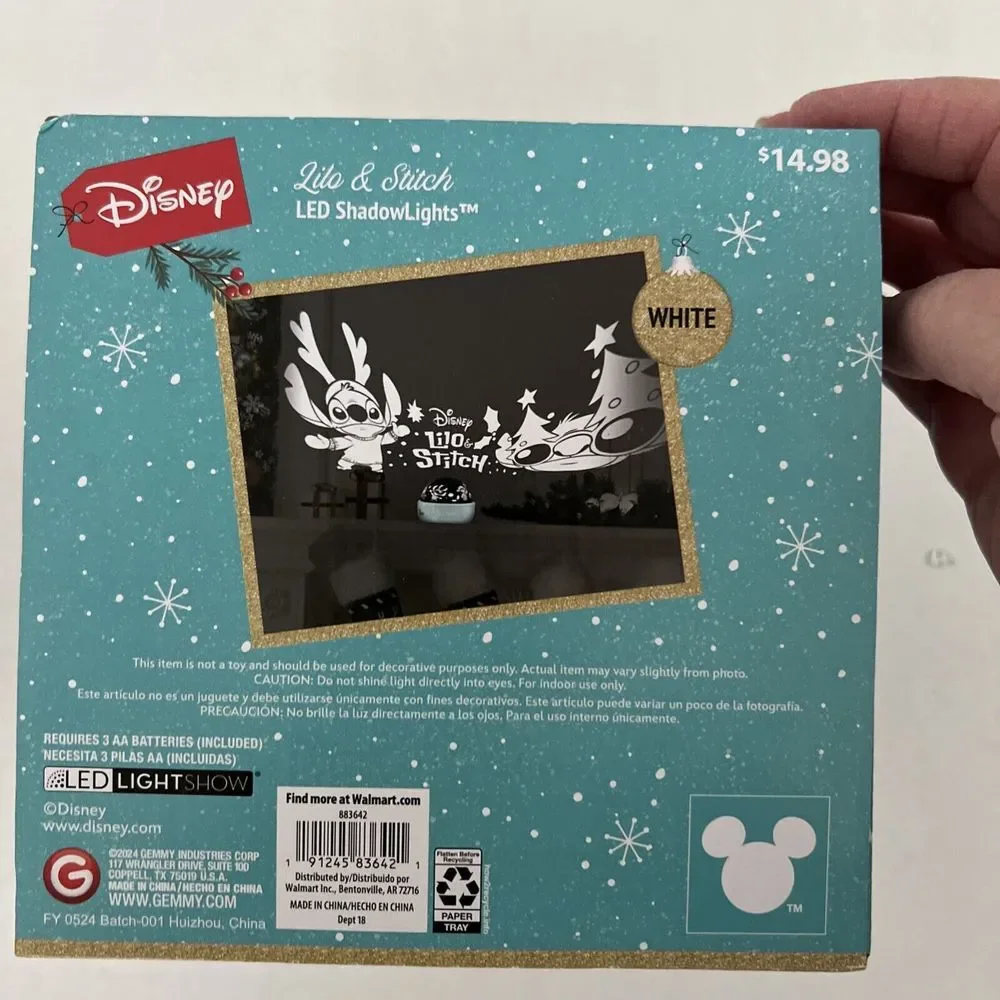 Lilo & Stitch‎ Holiday LED Rotating Shadow Light